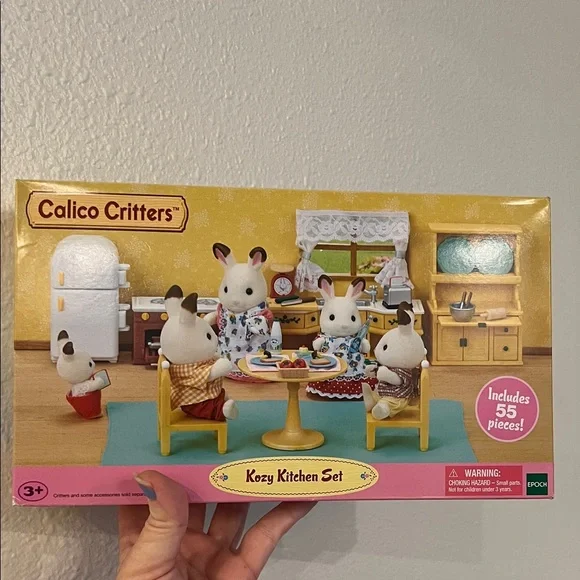 calico critters Toys Calico Critters Kozy Kitchen Set Cc2257